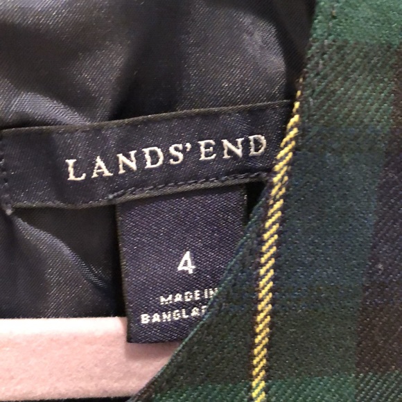 Plaid Lands’ End dress - Picture 2 of 4